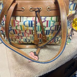 Multi color dooney & Burke purse
